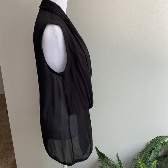 Helmut Lang Faux Wrap Top - Picture 5 of 13